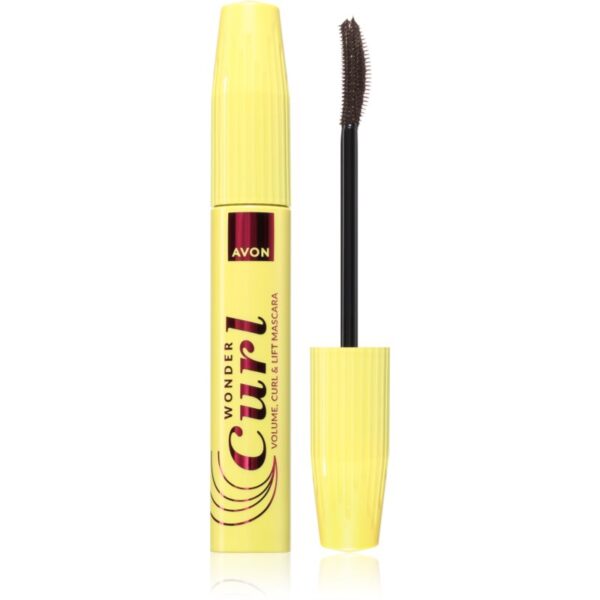 Avon Wonder Curl mascara pentru volum si curbare culoare Brown Black 10 ml-ro