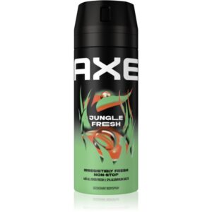 Axe Jungle Fresh spray şi deodorant pentru corp pentru barbati Palm Leaves & Amber 150 ml-Țena