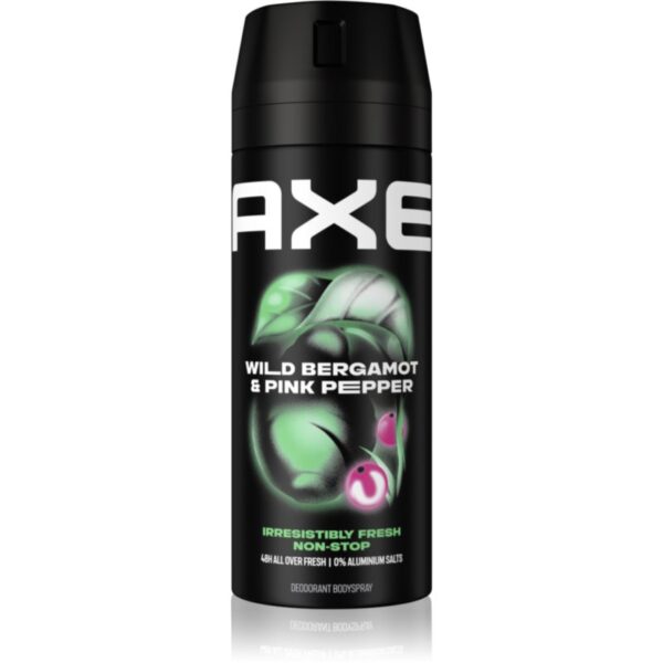 Axe Wild Fresh Bergamot & Pink Pepper spray şi deodorant pentru corp 150 ml-ro