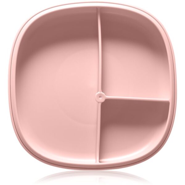 B.Box 2in1 Suction Plate farfurie cu ventuză Blush 1 buc-Țena