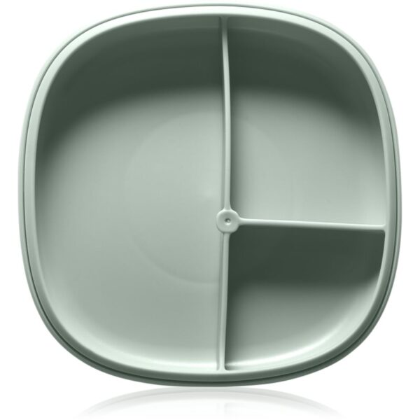 B.Box 2in1 Suction Plate farfurie cu ventuză Sage 1 buc-Țena