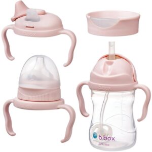 B.Box Baby Bottle 4 in 1 biberon pentru copii 4 in 1 Blush 240 ml-Țena
