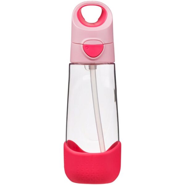 B.Box Bottle with Straw biberon cu pai Flamingo Fizz 600 ml-ro
