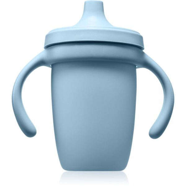 B.Box Silicone Cup cană pentru antrenament cu mânere Ocean 240 ml-Țena