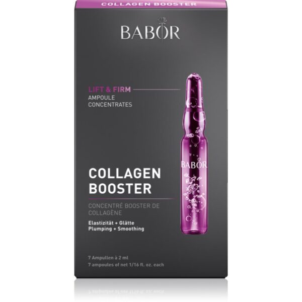 BABOR Ampoule Concentrates Collagen Booster ser de umplere cu efect de netezire 7x2 ml-Țena