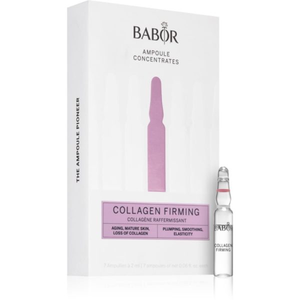 BABOR Ampoule Concentrates Collagen Firming fiolă anti-imbatranire si de fermitate a pielii 7x2 ml-Țena