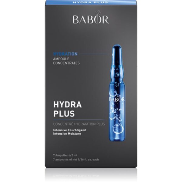 BABOR Ampoule Concentrates Hydra Plus ser concentrat pentru o hidratare intensa 7x2 ml-Țena