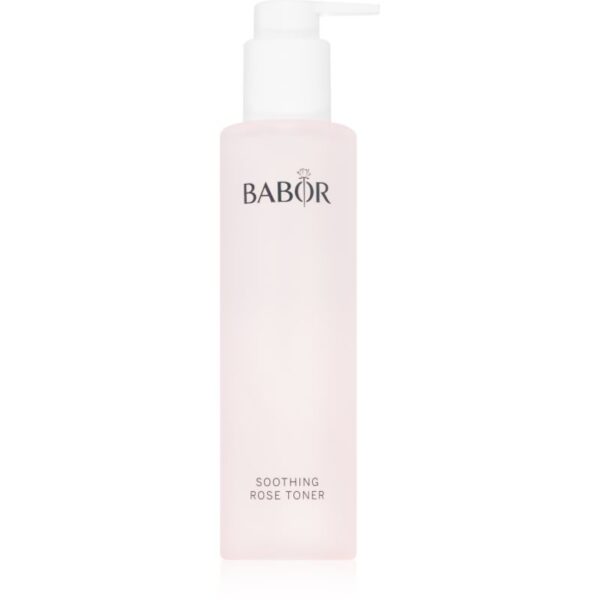 BABOR Cleansing Soothing tonic pentru fata cu apă de trandafiri 200 ml-ro