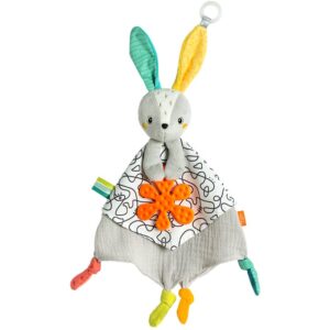 BABY FEHN DoBabyDoo Activity Comforter Rabbit jucărie de adormit pentru dentiție 1 buc-ro