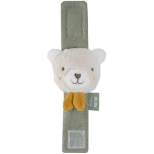 BABY FEHN fehnNATUR Wrist Rattle Bear zornăitoare de ținut în mână 1 buc-ro