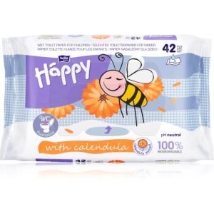 BELLA Baby Happy Calendula hârtie igienică umedă cu gălbenele pentru copii 42 buc-ro