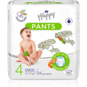 BELLA Baby Happy Pants Size 4 Maxi scutece de unică folosință tip chiloțel 8-14 kg 24 buc-ro
