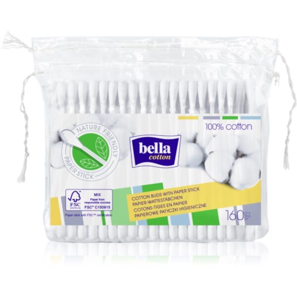 BELLA Cotton bețișoare din bumbac 160 buc-ro