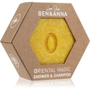 BEN&ANNA Love Soap Shower & Shampoo șampon uscat și gel de duș 2în1 Oriental Magic 60 g-ro