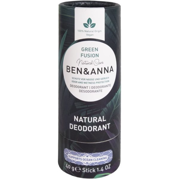 BEN&ANNA Natural Deodorant Green Fusion deodorant stick 40 g-ro