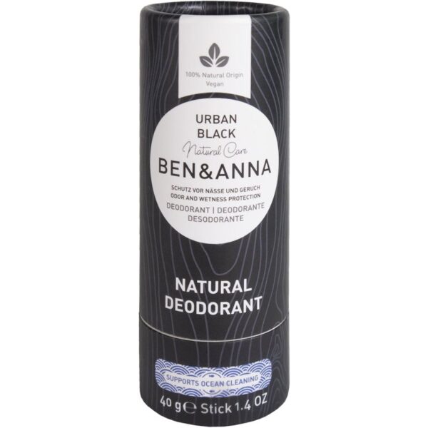 BEN&ANNA Natural Deodorant Urban Black deodorant stick 40 g-ro