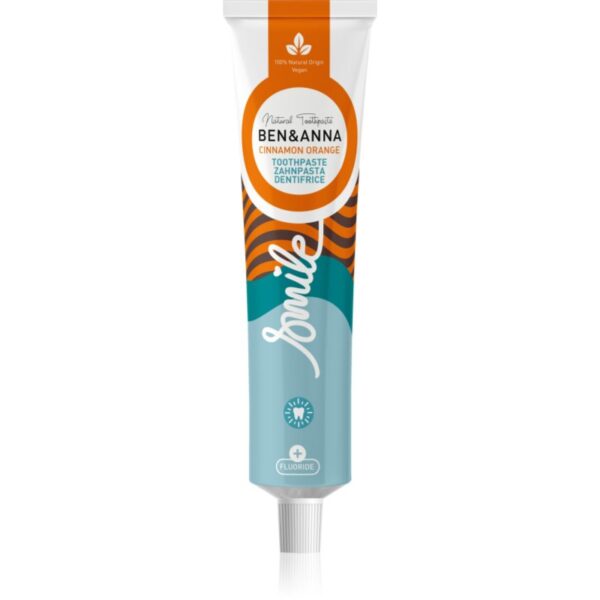 BEN&ANNA Toothpaste Cinnamon Orange pastă de dinți naturală 75 ml-ro