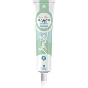 BEN&ANNA Toothpaste White pastă de dinți naturală cu flor 75 ml-ro