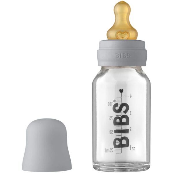 BIBS Baby Glass Bottle 110 ml biberon pentru sugari Cloud 110 ml-ro
