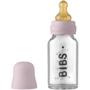 BIBS Baby Glass Bottle 110 ml biberon pentru sugari Dusky Lilac 110 ml-ro