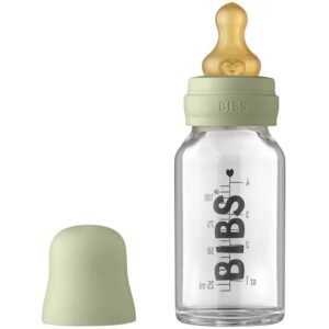 BIBS Baby Glass Bottle 110 ml biberon pentru sugari Sage 110 ml-Țena