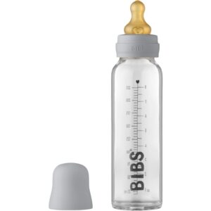 BIBS Baby Glass Bottle 225 ml biberon pentru sugari Cloud 225 ml-ro