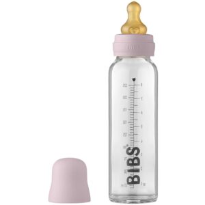 BIBS Baby Glass Bottle 225 ml biberon pentru sugari Dusky Lilac 225 ml-ro