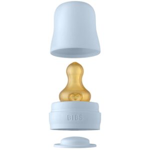 BIBS Baby Glass Bottle Set set pentru copii Baby Blue-Țena