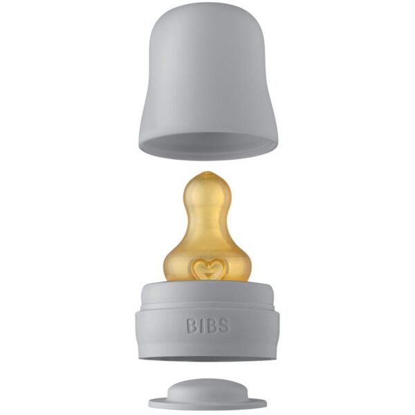 BIBS Baby Glass Bottle Set set pentru copii Cloud-Țena