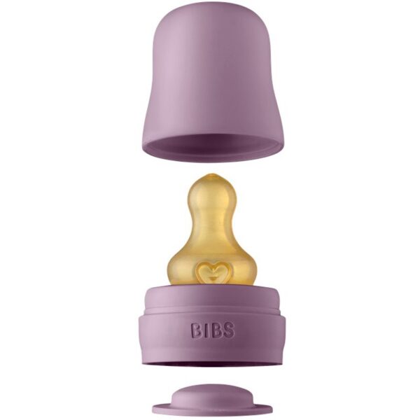 BIBS Baby Glass Bottle Set set pentru copii Mauve-ro