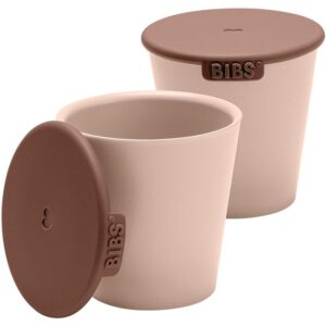 BIBS Cup Set ceasca cu capac Blush 2 buc-Țena