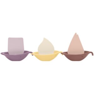 BIBS Sail Boats bărcuțe pentru apă Pink Mix 3 buc-ro