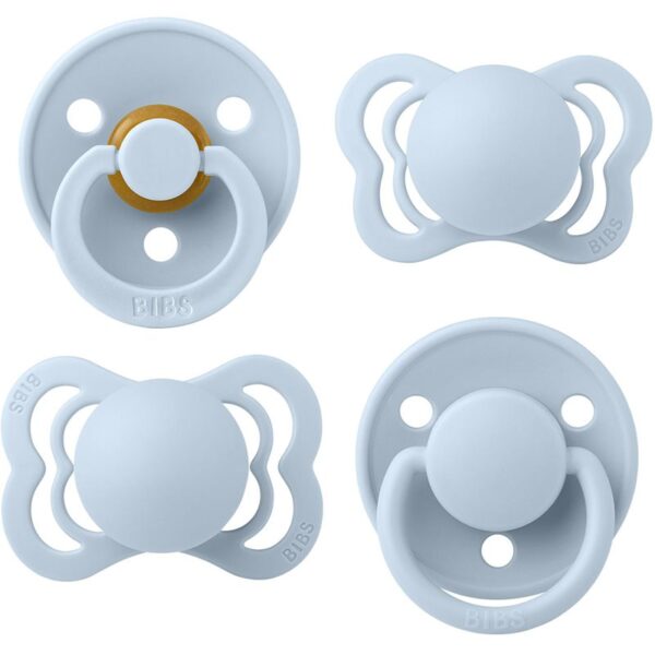 BIBS Try-It Size 1: 0+ months set pentru nou-nascuti si copii Baby Blue-ro