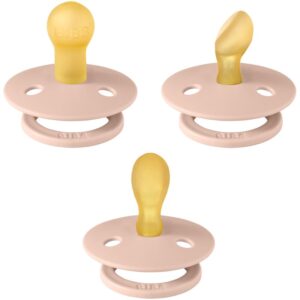 BIBS Try-It Size 1: 0+ months set pentru nou-nascuti si copii Blush 3 buc-ro
