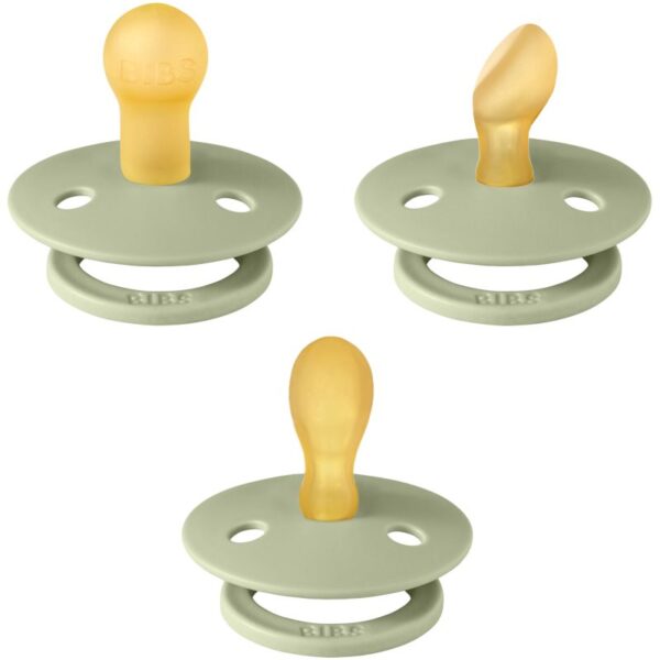 BIBS Try-It Size 1: 0+ months set pentru nou-nascuti si copii Sage 3 buc-ro