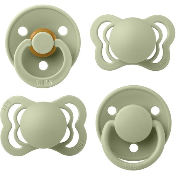 BIBS Try-It Size 1: 0+ months set pentru nou-nascuti si copii Sage-ro