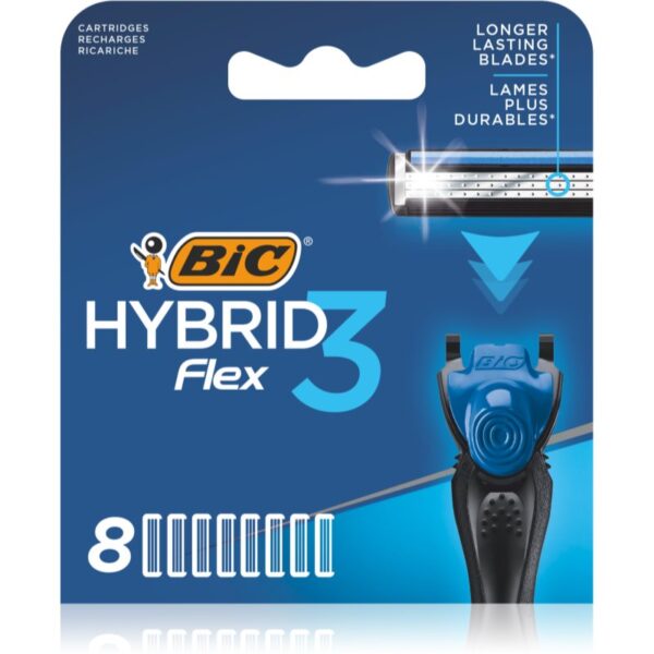 BIC FLEX3 capete de schimb 8 buc-ro