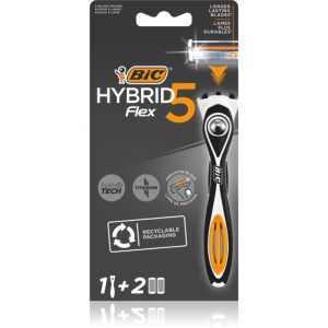 BIC FLEX5 Hybrid aparat de ras + lame de rezervă 2 buc-Țena