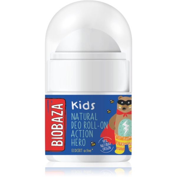 BIOBAZA Action Hero Deodorant roll-on pentru copii 30 ml-ro