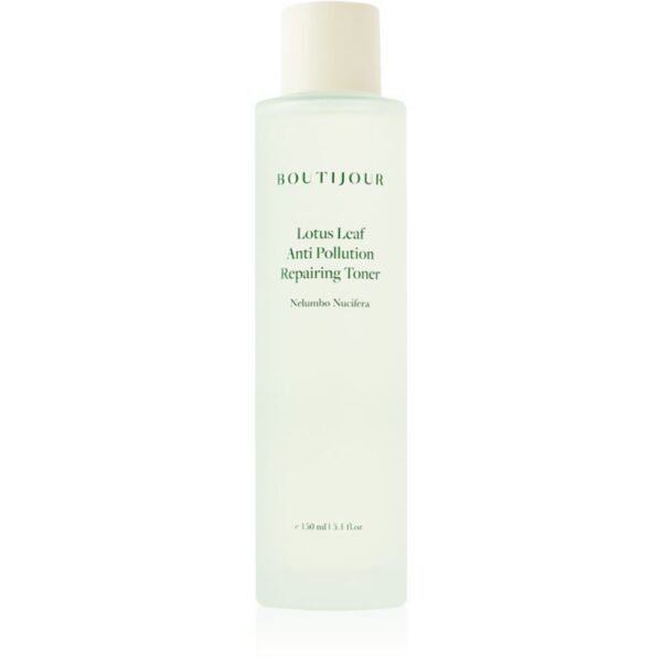 BOUTIJOUR Lotus Leaf Anti-Pollution Repairing Toner tonic esențial calmant pentru piele sensibilă 150 ml-ro