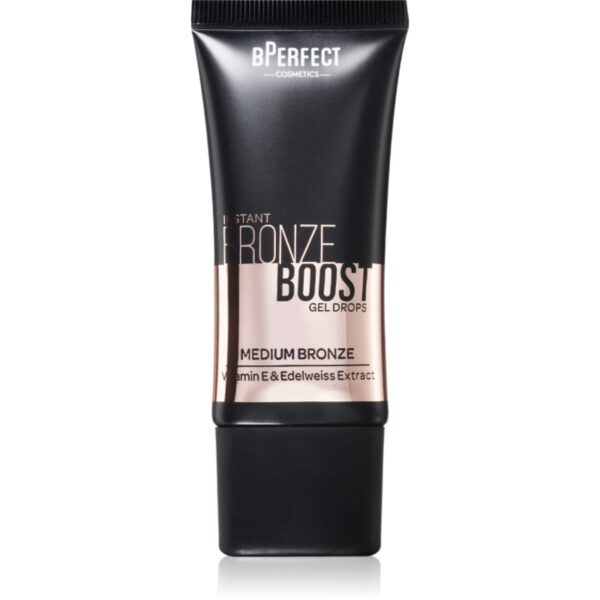 BPerfect Bronze Boost Gel Drops crema bronzanta culoare Medium 30 ml-Țena