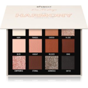 BPerfect Erin McGregor Mini Harmony paletă cu farduri de ochi 128 g-ro
