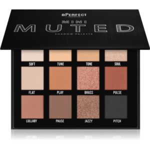 BPerfect Muted paletă cu farduri de ochi Mini 115 g-ro