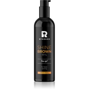 BYROKKO Shine Brown Tan Up! agent pentru accelerarea și prelungirea bronzării 150 ml-ro