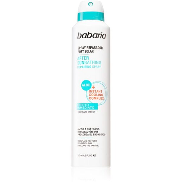 Babaria After Sunbathing Repairing Spray spray pentru dupa bronzat cu efect racoritor 250 ml-ro