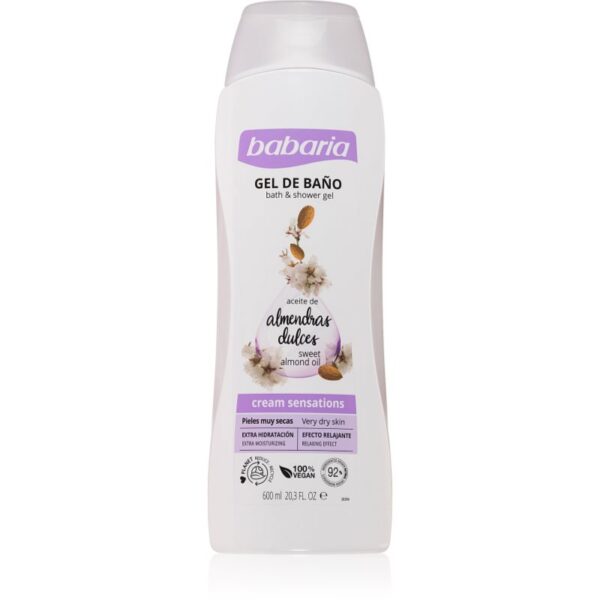 Babaria Almendras gel de duș 600 ml-ro