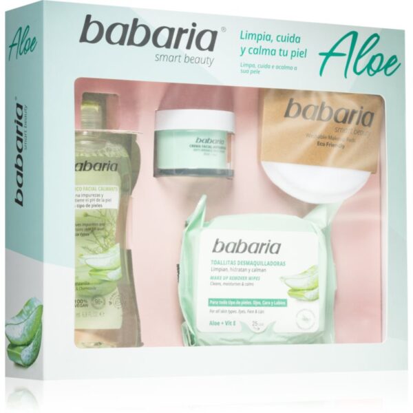 Babaria Aloe Vera set cadou cu aloe vera-ro