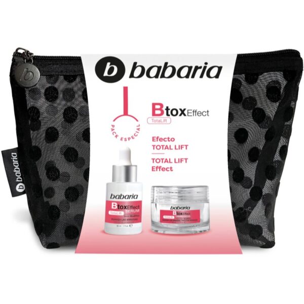 Babaria Botox Effect Travel Pack set cadou-ro