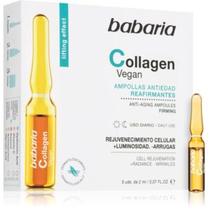 Babaria Collagen Ser impotriva semnelor de imbatranire a pielii in fiole 5x2 ml-Țena