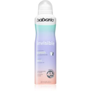 Babaria Deodorant Invisible spray anti-perspirant impotriva petelor albe si galbene 200 ml-ro